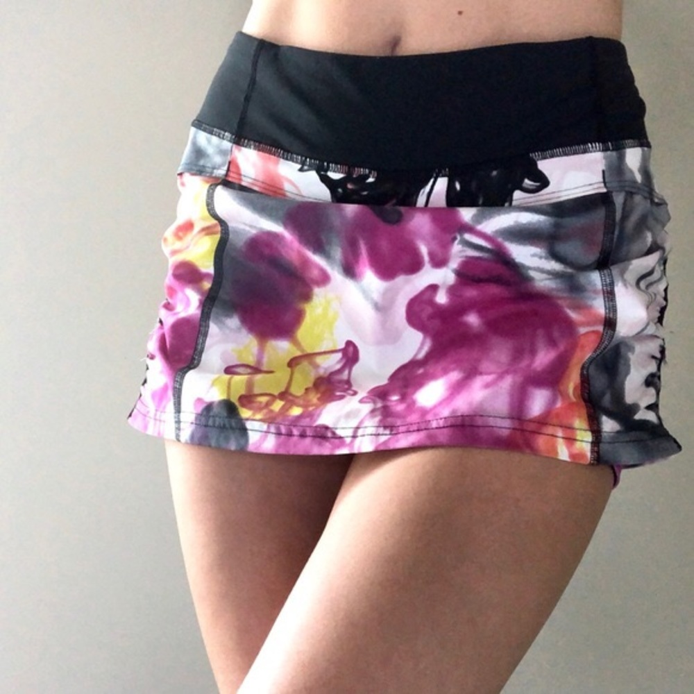 Lululemon Unicorn Tears skirt with shorts